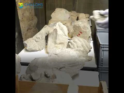 Numérisation des œuvres au Musée du Cloître de Notre-Dame