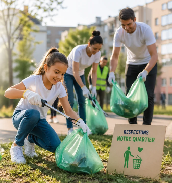 On ramasse, On avance une belle mobilisation avec les centres sociaux et culturels !