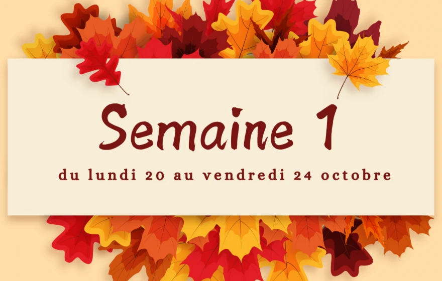 Pack Multi-activités -  Semaine 1