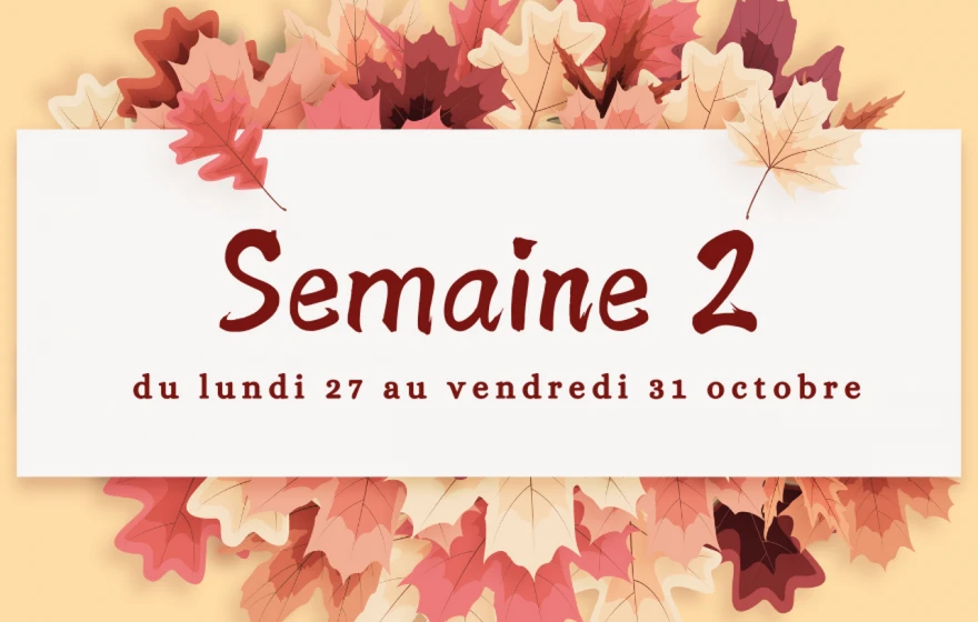 Pack Multi-activités -  Semaine 2