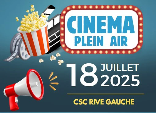 Ciné plein air - CSC Rive Gauche
