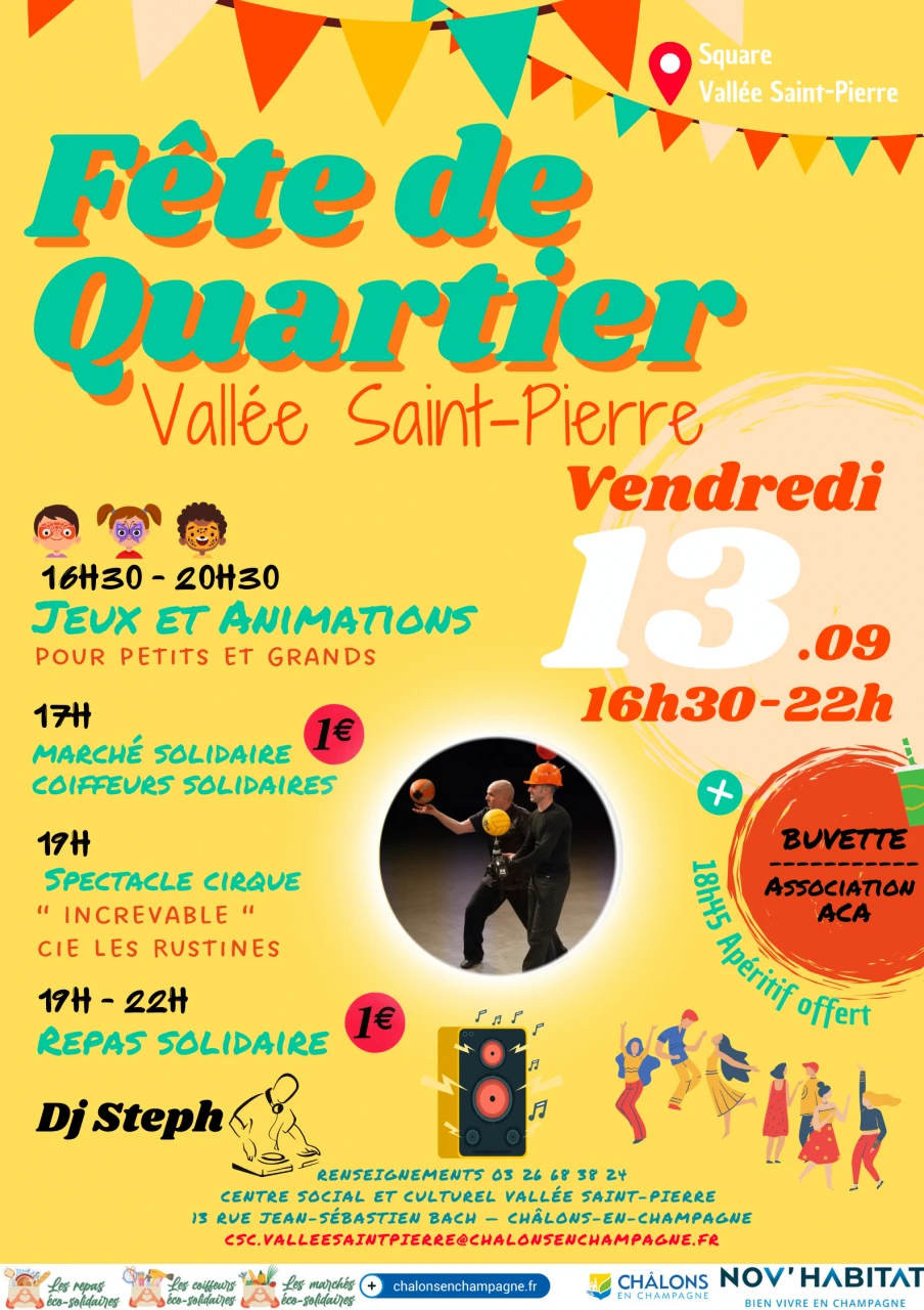 Fête de Quartier à la Vallée Saint-Pierre