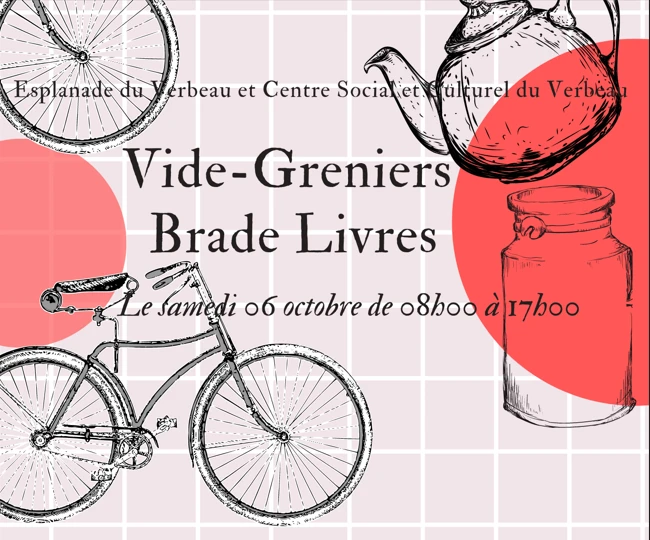 Vide-Greniers et Brade-Livres au Verbeau 